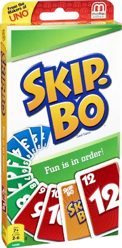 Skip-Bo - Mattel Games - Kaartspel 3 Skip-Bo - Mattel Games - Kaartspel