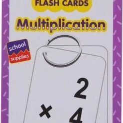 ZaciaToys Educatief Kaartspel - Leerspel - Leren Rekenen - Educatieve Kaartspellen -Flashkaart - Geheugenkaart - Flitskaart Met Ring- 4 Stuks - Optellen - Aftrekken - Delen - Vermenigvuldigen -kaartspellen Verkoopwinkel 430x840