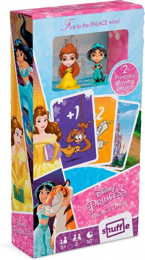 Shuffle Kaartspel Disney Princess 5,6 X 8,7 Cm Karton 57-delig 3 Shuffle Kaartspel Disney Princess 5,6 X 8,7 Cm Karton 57-delig