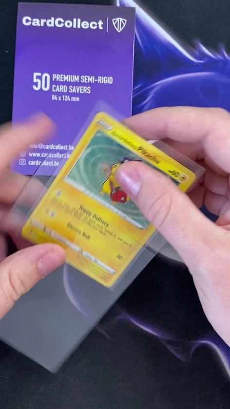 CardCollect Semi Rigid Card Holders - 50 Stuks - Card Savers - Perfect Voor Grading PSA / BGS / CGC /... - Kaart Bescherming - Pok Mon / Yu-Gi-Oh! /... - Kaarten 4 CardCollect Semi Rigid Card Holders - 50 Stuks - Card Savers - Perfect Voor Grading PSA / BGS / CGC /... - Kaart Bescherming - Pok Mon / Yu-Gi-Oh! /... - Kaarten - Afbeelding 2