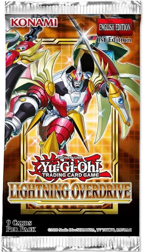 Konami Yu-Gi-Oh Lightning Overdrive Booster Box 4 Konami Yu-Gi-Oh Lightning Overdrive Booster Box - Afbeelding 2