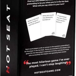 Dyce Games Hot Seat (Engelstalig) - H T Partyspel Waarbij Het Allemaal Om Jou Draait - Kaartspel Voor Familie & Vrienden Van Alle Leeftijden -kaartspellen Verkoopwinkel 486x840