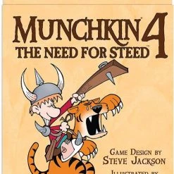 Steve Jackson Munchkin 4 - The Need For Steed - Uitbreiding - Engelstalig Kaartspel -kaartspellen Verkoopwinkel 531x840 1