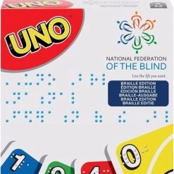 Mattel Games UNO Braille