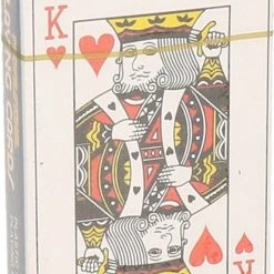 Trendo Speelkaarten Geplastificeerd Blauw 9 X 6 Cm