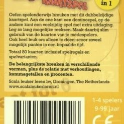 Scala Leuker Leren Het Breukenkaartspel -kaartspellen Verkoopwinkel 548x840 14