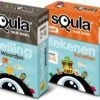 Identity Games Squla - Set Van Vier - Spelling, Rekenen, Rijmen, Aardrijkskunde -kaartspellen Verkoopwinkel 550x213 2