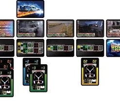 Back To The Future - Delorean - Shuffle Retro - Kaartspel -kaartspellen Verkoopwinkel 550x216