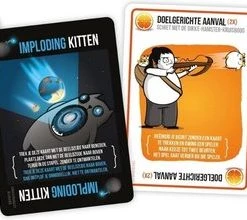 Merkloos Spellenbundel - Kaartspel - 2 Stuks - Exploding Kittens NFSW NL (18+) & Imploding Kittens NL -kaartspellen Verkoopwinkel 550x220