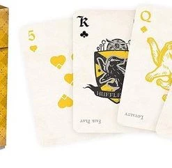 Cartamundi Speelkaarten Harry Potter Huffelpuf Geel/zwart -kaartspellen Verkoopwinkel 550x241 3
