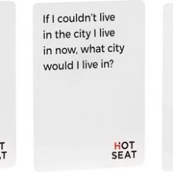 Dyce Games Hot Seat (Engelstalig) - H T Partyspel Waarbij Het Allemaal Om Jou Draait - Kaartspel Voor Familie & Vrienden Van Alle Leeftijden -kaartspellen Verkoopwinkel 550x254 1