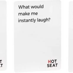 Dyce Games Hot Seat (Engelstalig) - H T Partyspel Waarbij Het Allemaal Om Jou Draait - Kaartspel Voor Familie & Vrienden Van Alle Leeftijden -kaartspellen Verkoopwinkel 550x254 2