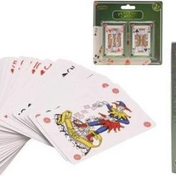 Merkloos 6x Pakjes Speelkaarten 54 Stuks - Poker Of Casino Kaartspellen Gelamineerd -kaartspellen Verkoopwinkel 550x278 2