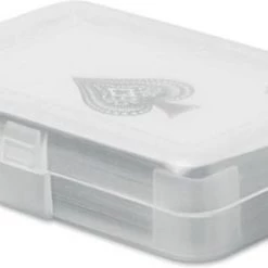 Merkloos Klassieke Speelkaarten | Volwassenen | Pokerkaarten | Blauw | Schoencadeautjes Sinterklaas