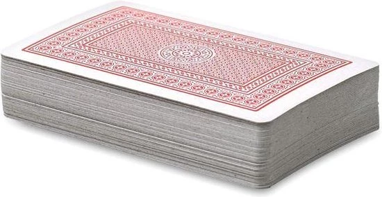 Merkloos Klassieke Speelkaarten | Volwassenen | Pokerkaarten | Rood | Schoencadeautjes Sinterklaas 5 Merkloos Klassieke Speelkaarten | Volwassenen | Pokerkaarten | Rood | Schoencadeautjes Sinterklaas - Afbeelding 3