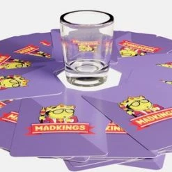 Mad Party Games MadKings - Drankspel - Kingsen - Kings Cup - Party Game - Incl. Shotglas & Grote Dobbelsteen -kaartspellen Verkoopwinkel 550x284