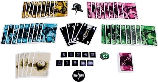 Merkloos Spellenbundel - Kaartspellen - 2 Stuks - De Crew & The Game 7 Merkloos Spellenbundel - Kaartspellen - 2 Stuks - De Crew & The Game - Afbeelding 5