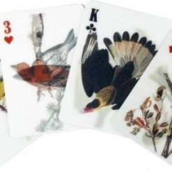 Kikkerland 3D Speelkaarten - Vogels - Kaartspel - Pokerformaat - Vogelplaatjes - Gezelschapsspel - Geschikt Voor Poker, Patience, Bridge, Blackjack, Pesten