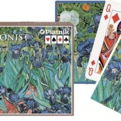 Piatnik Vincent Van Gogh - Iris Impressionist Speelkaarten - Double Deck