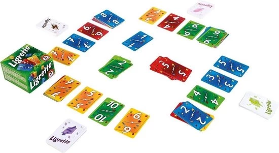 Merkloos Spellenbundel - Kaartspel - 2 Stuks - Ligretto Groen & SET! 6 Merkloos Spellenbundel - Kaartspel - 2 Stuks - Ligretto Groen & SET! - Afbeelding 4