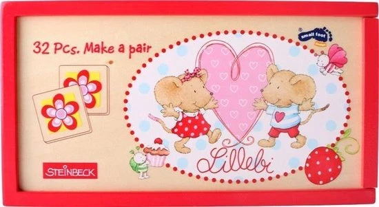 Small Foot Company Small Foot Geheugenspel Lillebi 32-delig 4 Small Foot Company Small Foot Geheugenspel Lillebi 32-delig - Afbeelding 2