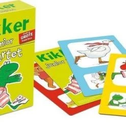 Merkloos Kikker Junior Weetjes Kwartet - Kaartspel