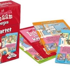 Merkloos Spellenbundel - Kwartet - 3 Stuks - Dino Kwartet & Menselijk Lichaam Kwartet & Huisdieren Kwartet -kaartspellen Verkoopwinkel 550x310 4