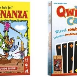 999 Games Spellenbundel - Kaartspellen - 2 Stuks - Boonanza & Qwirkle Kaartspel