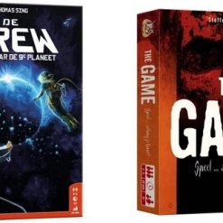 Merkloos Spellenbundel - Kaartspellen - 2 Stuks - De Crew & The Game