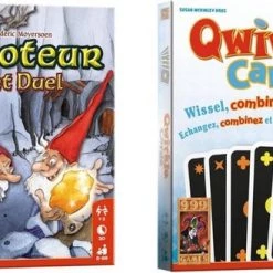 999 Games Spellenbundel - Kaartspel - 2 Stuks - Saboteur: Het Duel & Qwirkle