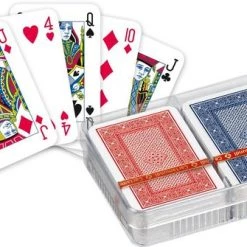 Cartamundi Speelkaarten 42 X 63 Mm Karton Rood/blauw 2-delig -kaartspellen Verkoopwinkel 550x335 4