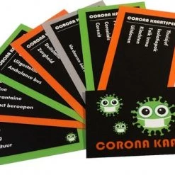 Raad De Kaart Het Corona Kaartspel - Hoe Snel Raad Jij De 5 Woorden -kaartspellen Verkoopwinkel 550x336