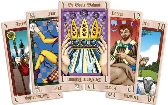 Merkloos Spellenbundel - Kaartspellen - 2 Stuks - Take 5! & De Grote Dalmuti 8 Merkloos Spellenbundel - Kaartspellen - 2 Stuks - Take 5! & De Grote Dalmuti - Afbeelding 6