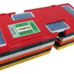 Merkloos Duplimate Boards Per 8 Stuks ORANJE