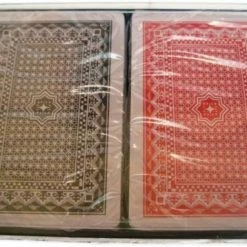 DJPK Luxe Speelkaarten - 2 Stuks In Handige Opbergdoos - Poker Kaarten - 2 STUKS Kaartspel / Hartenjagen / Ezelen / Pesten