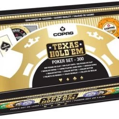 Luxe Pokerset 300 Chips (14 Gram) Plastic Pokerkaarten Houten Koffer Copag - Cartamundi -kaartspellen Verkoopwinkel 550x360 5