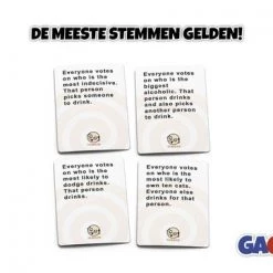 Gagato These Cards Will Get You Drunk - (Deel I) - Kaartspel - Drankspel - Spellen Voor Volwassenen - Set Kaarten -kaartspellen Verkoopwinkel 550x361 3
