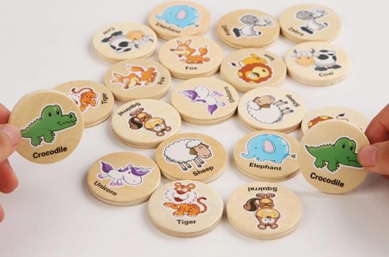 Wooden Toys Houten Memory Spel - 20 Delig - Memory Spelletjes Vanaf 3 Jaar - Houten Speelgoed - Schoencadeautjes Voor Kinderen - Zeedieren 9 Wooden Toys Houten Memory Spel - 20 Delig - Memory Spelletjes Vanaf 3 Jaar - Houten Speelgoed - Schoencadeautjes Voor Kinderen - Zeedieren - Afbeelding 7