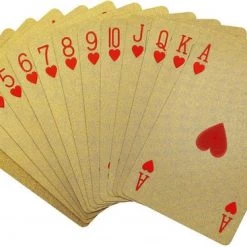 Life-time Lifetime Luxe Gold Classic Speelkaarten - Kunststof - 60 X 90 X 2 Mm. -kaartspellen Verkoopwinkel 550x367 1