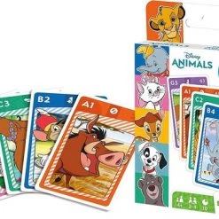 Shuffle Kaartspel 4-in-1 Disney Animals 56 X 87 Mm Karton -kaartspellen Verkoopwinkel 550x376 7