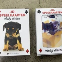 D&F Speelkaarten 3D Baby Dieren