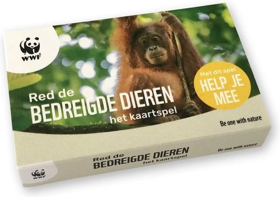 Wereld Natuur Fonds WWF Red De Bedreigde Dieren - Het Kaartspel 3 Wereld Natuur Fonds WWF Red De Bedreigde Dieren - Het Kaartspel