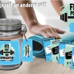 SENZA Fitpot - 100 Verschillende Oefeningen - Jong En Oud - Blauw -kaartspellen Verkoopwinkel 550x388 3