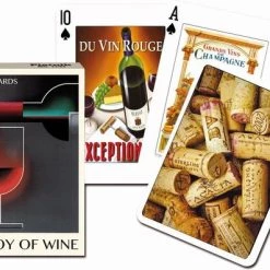 Piatnik Joy Of Wine Speelkaarten - Single Deck
