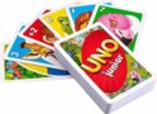 UNO Junior - Mattel Games - Engelstalig Kaartspel 6 UNO Junior - Mattel Games - Engelstalig Kaartspel - Afbeelding 4
