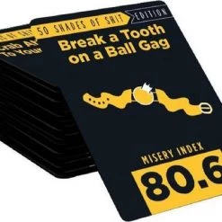 Goliath Shit Happens 50 Shades Of Shit 18+ - Engelstalig Kaartspel - Partyspel - Rangschik Ongewenste Situaties! -kaartspellen Verkoopwinkel 550x401 15