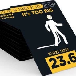 Goliath Shit Happens 50 Shades Of Shit 18+ - Engelstalig Kaartspel - Partyspel - Rangschik Ongewenste Situaties! -kaartspellen Verkoopwinkel 550x401 23