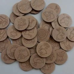 Merkloos Houten Dieren Memorie -kaartspellen Verkoopwinkel 550x412 36