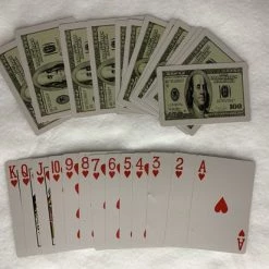 Merkloos Speelkaarten 100 Dollar Karton Gele Doos Pokerkaarten 100 Dollar Karton 100% Plastic Waterdicht 54 Stuks -kaartspellen Verkoopwinkel 550x412 76