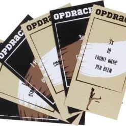 SENZA Fitpot - 100 Sportieve Opdrachten - Lekker Fit Blijven - Zwart -kaartspellen Verkoopwinkel 550x414